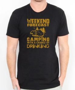 Weekend Forecast Mens Womens Adult T-shirts