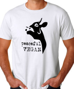 Vegan For Animal Rights Men's T-shirts