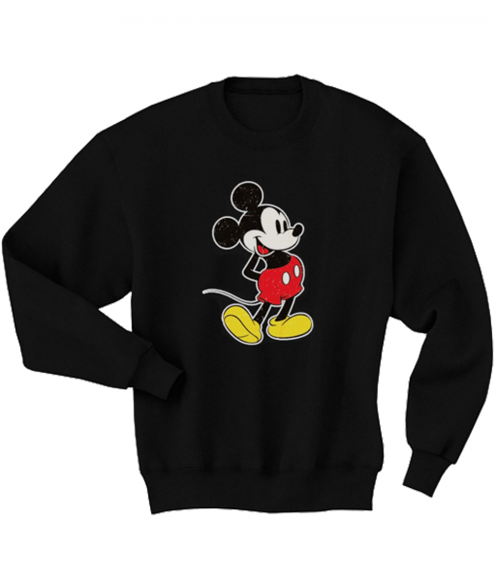 mickey mouse sweatshirt mens