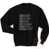 Black Lives Matter History Sweatshirt
