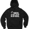 Careful or You End Up In My Novel Pullover Hoodie