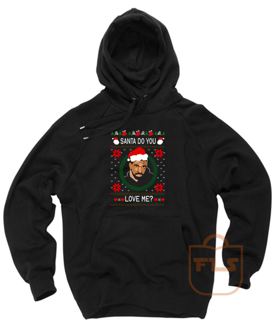 Drake Santa Do You Love Me Ugly Christmas Hoodie- FEROLOS.COM