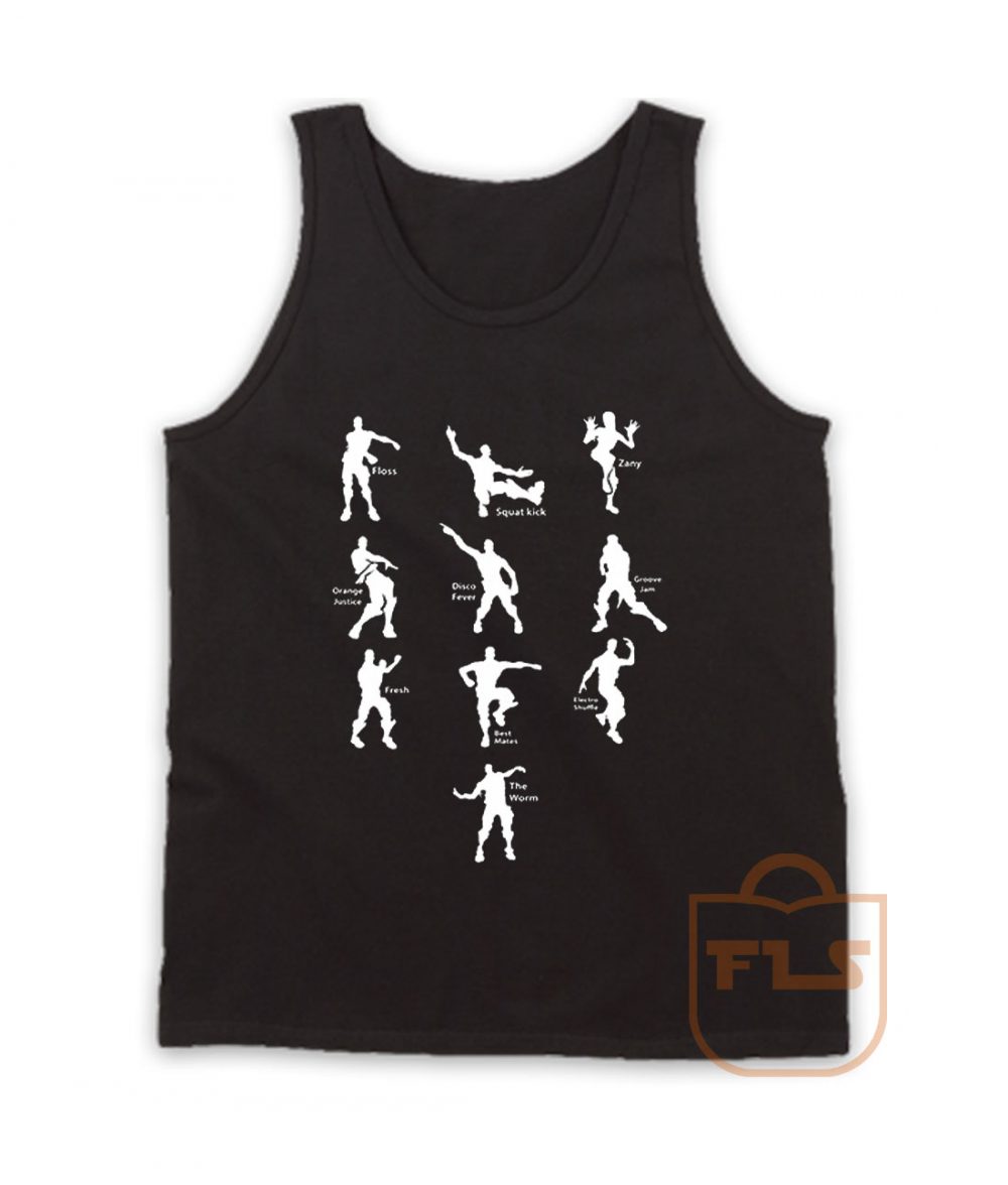 Fortnite Dance Emotes Tank Top - Ferolos.com - Men Women