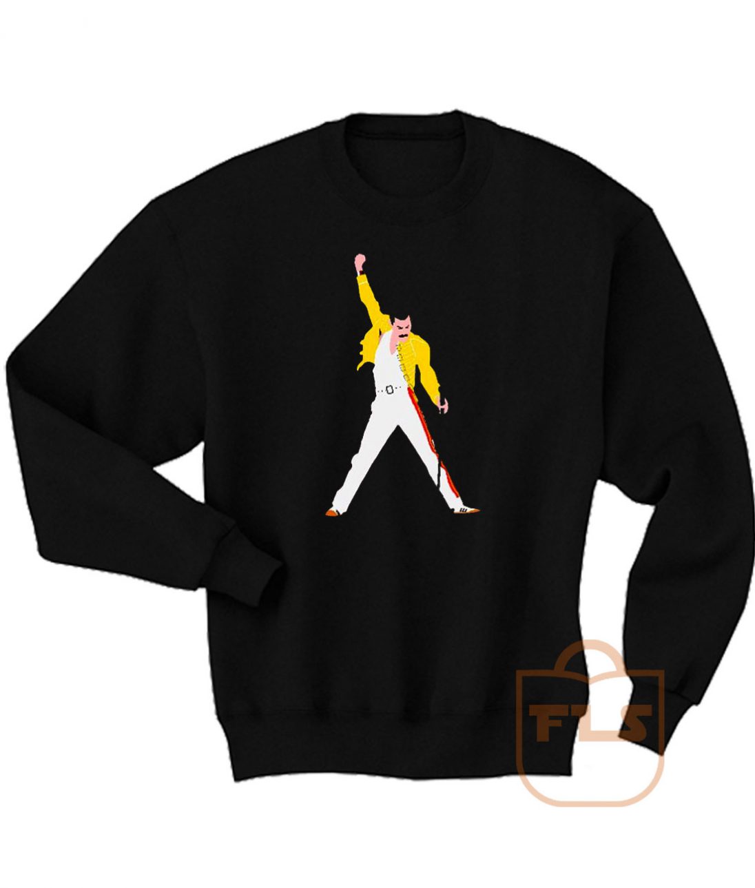 Freddie Mercury Tribute Concert Vector Sweatshirt Men Women- FEROLOS.COM