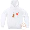 Impossible Love Hedgehog Ballon Pullover Hoodie
