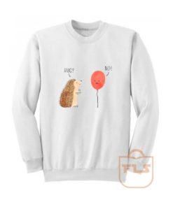Impossible Love Hedgehog Ballon Sweatshirt