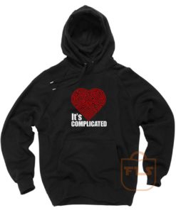 Its Complicated Heart Pullover Hoodie