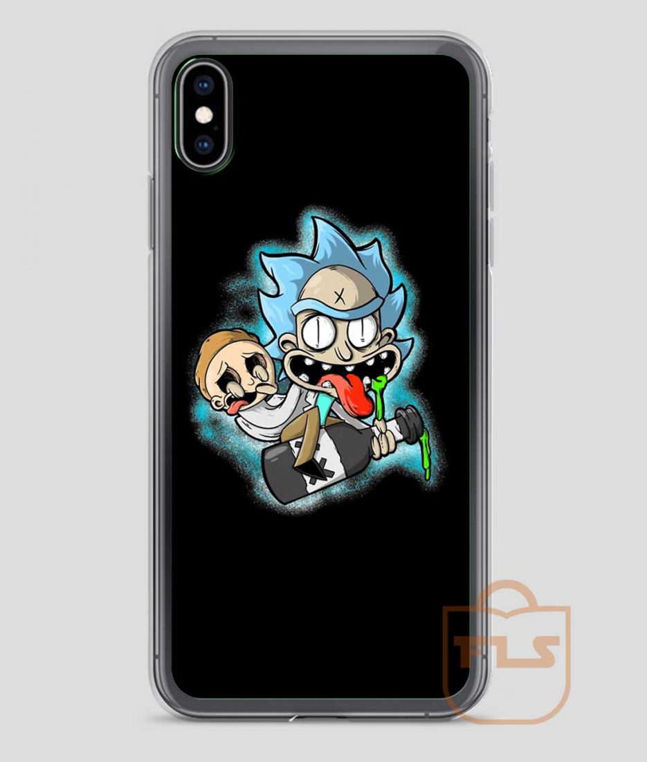 Rick And Morty Juice Ride iPhone Case X XS XR XS Max- FEROLOS.COM