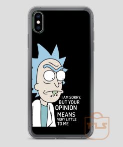 Rick-Opinion-iPhone-Case