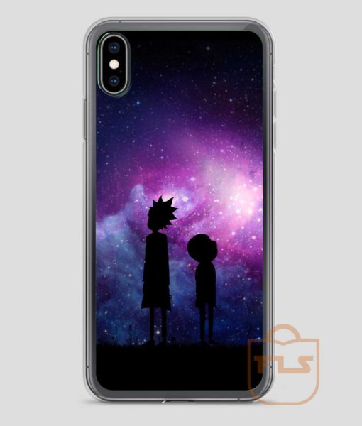 Rick-and-Morty-Space-Design-iPhone-Case