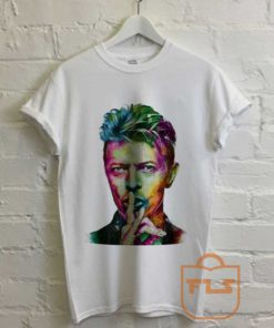 David Bowie Colorful Vintage T Shirt