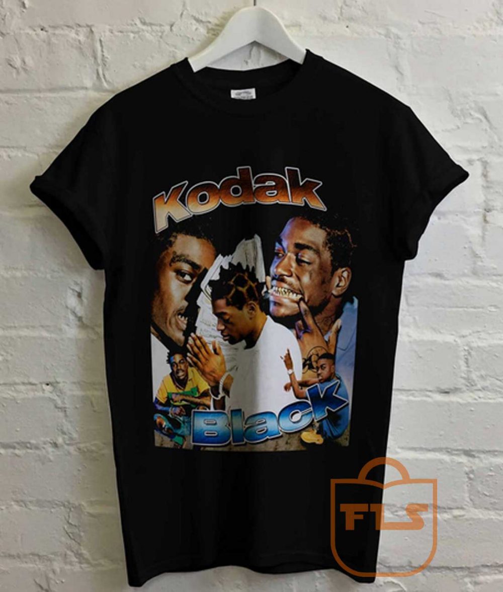 Kodak Black Retro T Shirt - Ferolos.com - Cheap Cute Tees