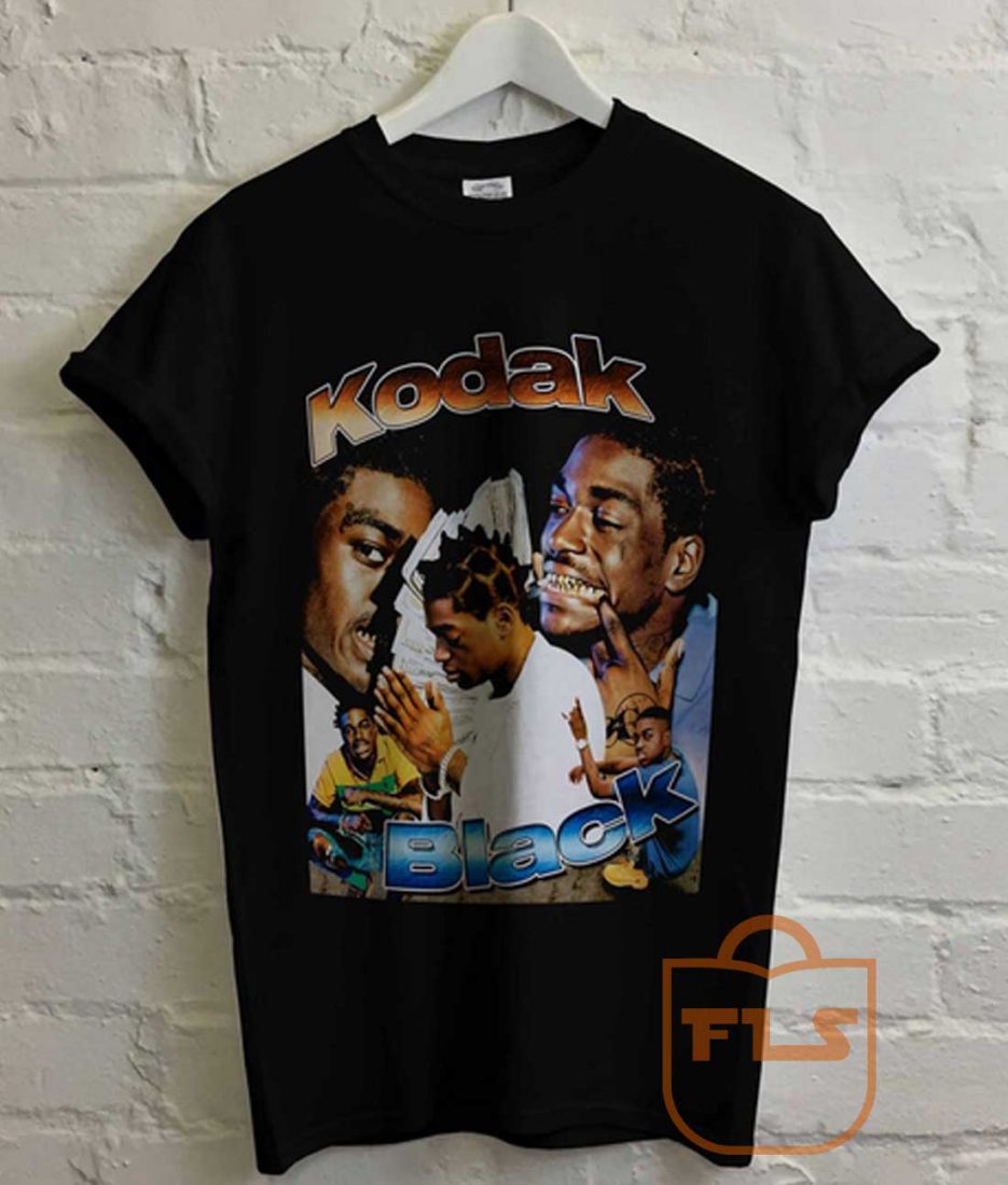 kodak black orange shirt