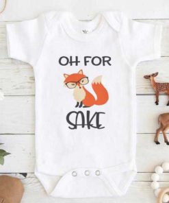 Oh for fox sake Baby Onesie