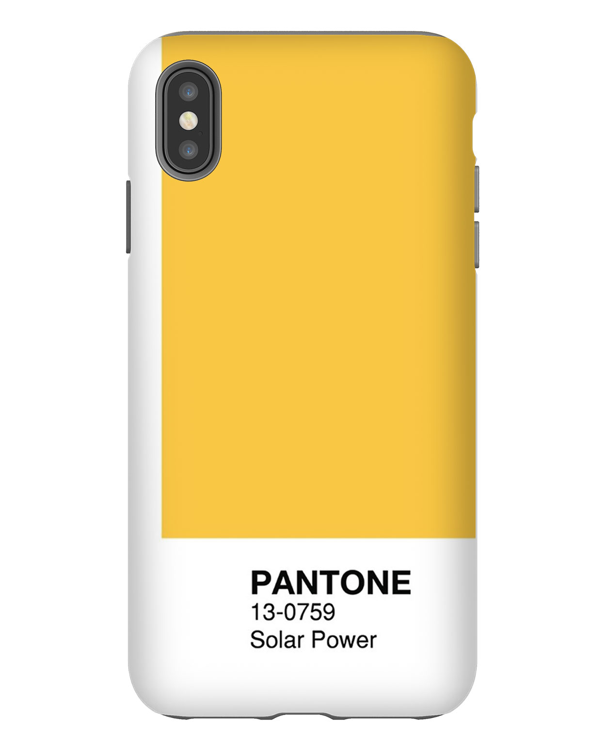 Pantone Solar Power iPhone Case 7/7 Plus,8/8 Plus,X,XS,XR,XS,Max
