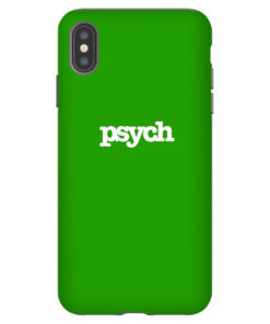 Psych Green iPhone Case