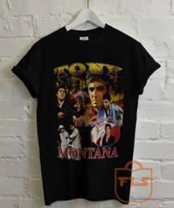 Tony Montana Retro T Shirt