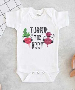 Turnip The Beet Baby Onesie