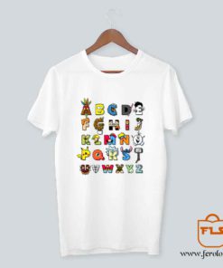 ABC Cartoon Nerd T Shirt