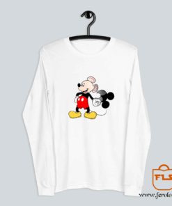 Bald Mickey Mouse Long Sleeve