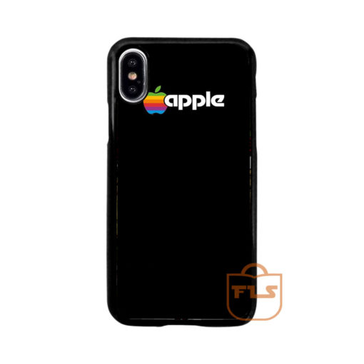 Classic Apple Font iPhone Case