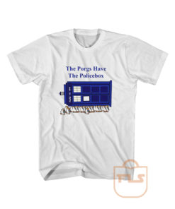 Doctor Who The Porgs Have The Policebox T Shirt