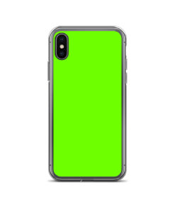 Fluorescent Green Neon iPhone Case