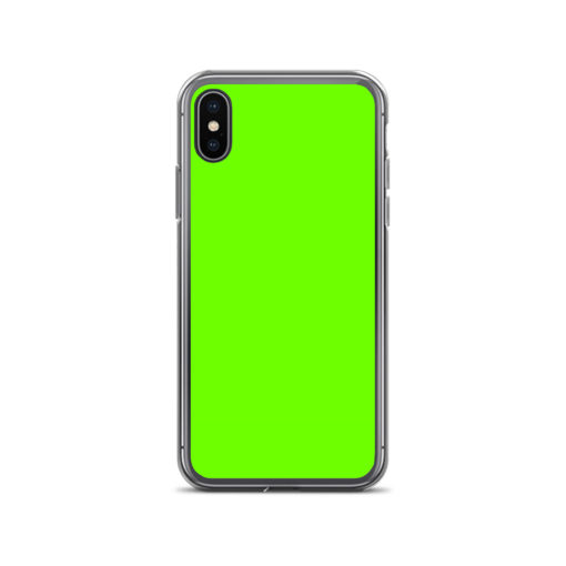 Fluorescent Green Neon iPhone Case