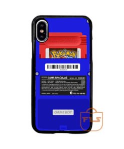 Gameboy Pokemon Blue iPhone Case