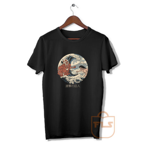 Great Titans Kanagawa Wave T Shirt