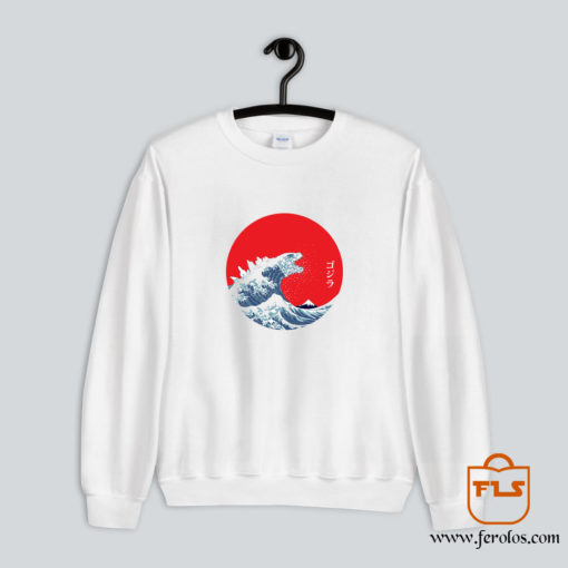 Hokusai Kaiju Sweatshirt