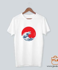 Hokusai Kaiju T Shirt