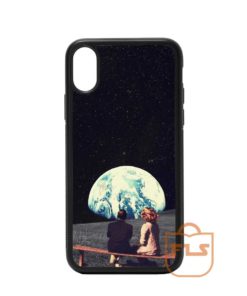 Living on Moon iPhone Case