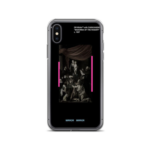 Madonna of The Rosary Off White iPhone Case