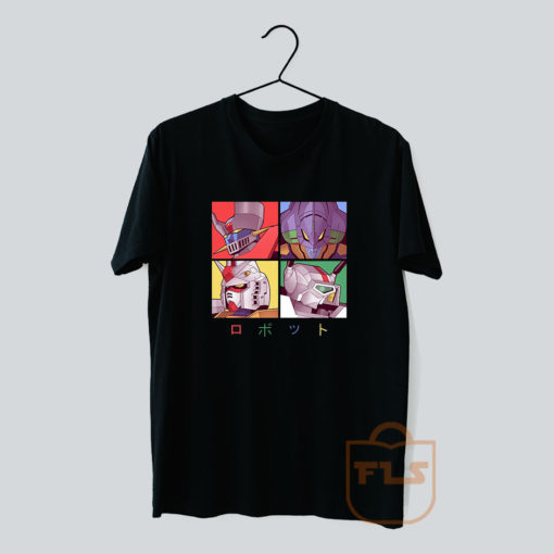 Mecha Anime Mashup T Shirt