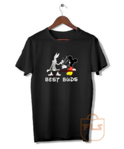 Mickey Mouse Bugs Bunny Best Buds T Shirt