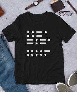 Morse Code Fck 45 Anti Trump T Shirt