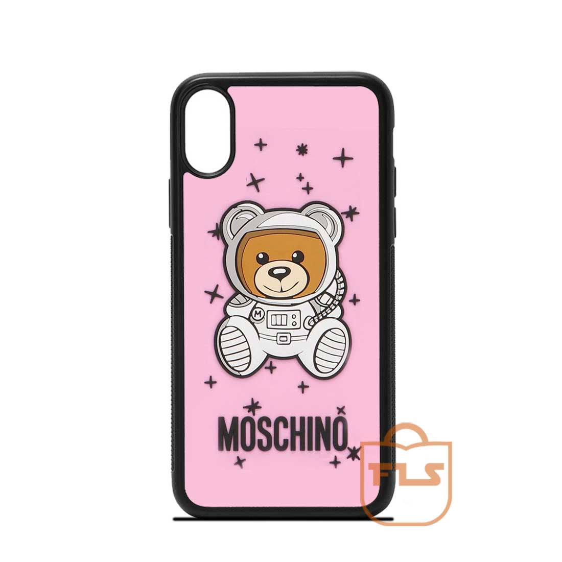 Moschino Pink Iphone Case 7 7 Plus 8 8 Plus X Xs Xr Xs Max Ferolos Com