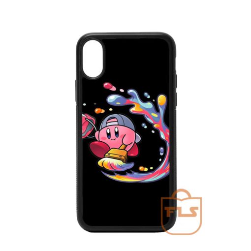 Painting Kirby iPhone Case