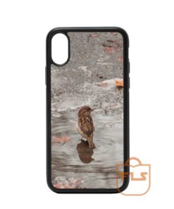 Sparrow Icy Puddle iPhone Case