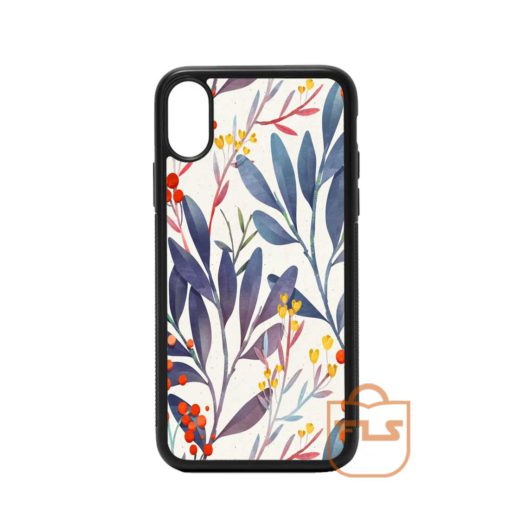 Winter Flowers iPhone Case