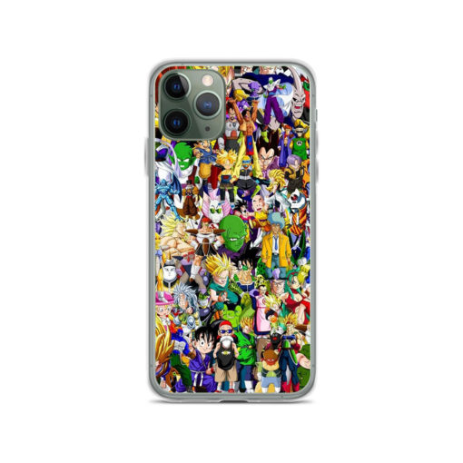 Dragon Ball Characters Collage iPhone 11 Case