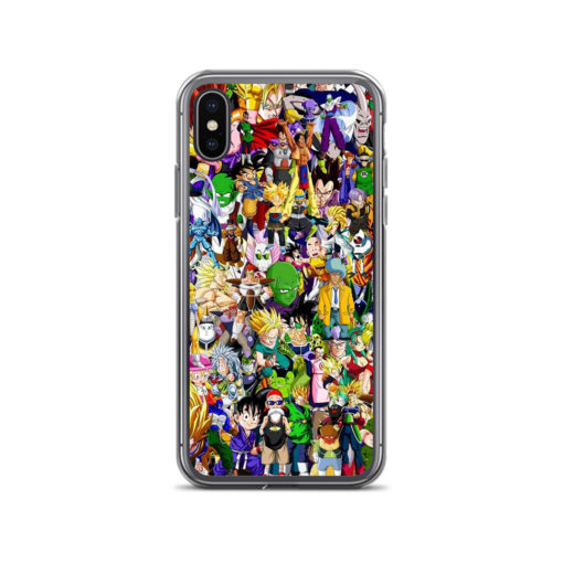 Dragon Ball Characters Collage iPhone Case