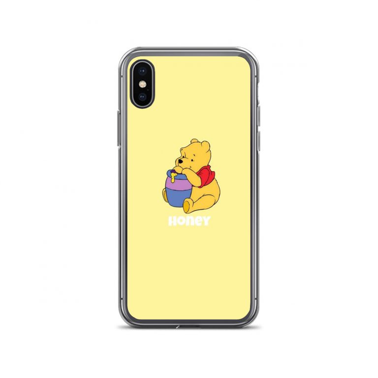 Honey Aesthetic Winnie The Pooh iPhone Case for XS/XS Max,XR,X,8/8 Plus ...