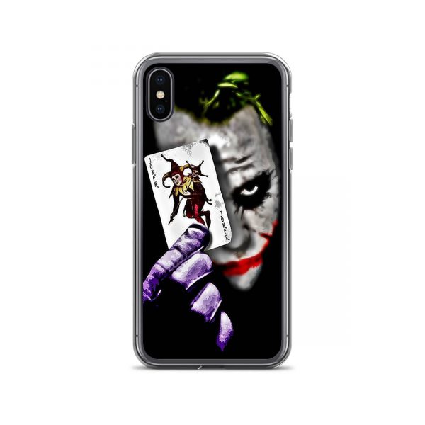 Joker Showing Card iPhone Case for XS/XS Max,XR,X,8/8 Plus,7/7Plus,6/6S