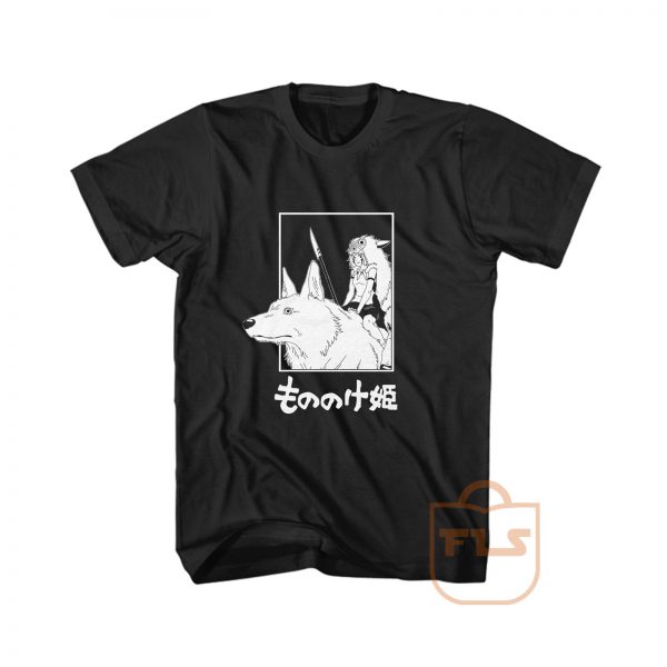 Princess Mononoke Anime Cute Cheap Graphic Tees | Ferolos