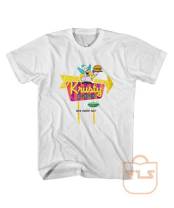 The Simpsons Krusty Burger T Shirt