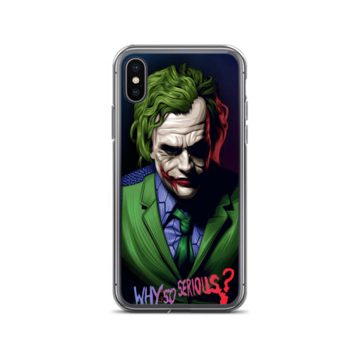 Why So Serious Jokers iPhone Case