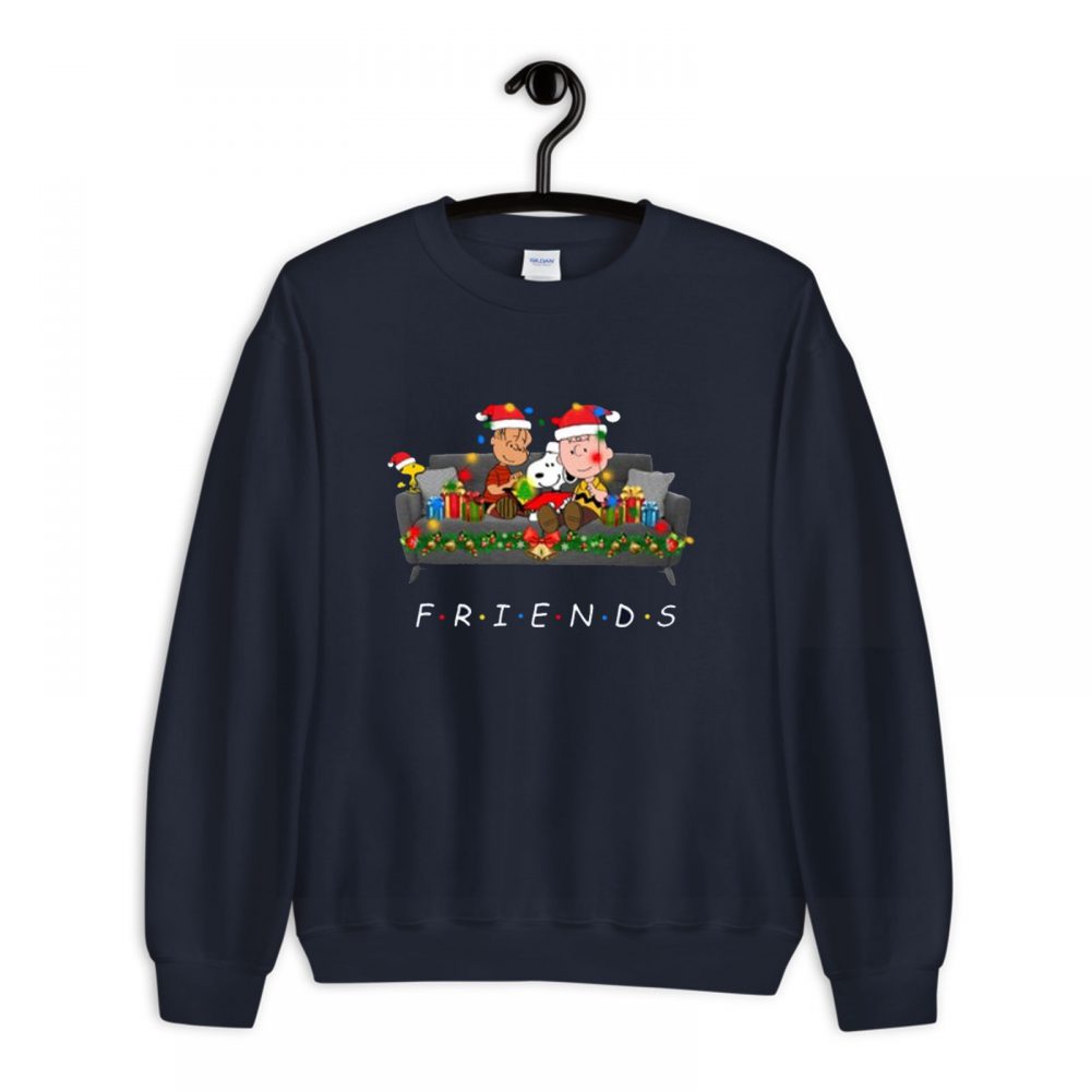 Snoopy Friends Reading Magical Book Xmas Sweatshirt | Ferolos