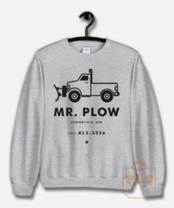 Mr Plow Christmas Unisex Sweatshirt